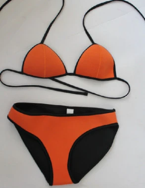 Pakaian Renang Bikini Dasi Halter Pilihan Multi-warna